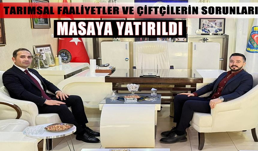 Silopi’de tarım gündemi masaya yatırıldı