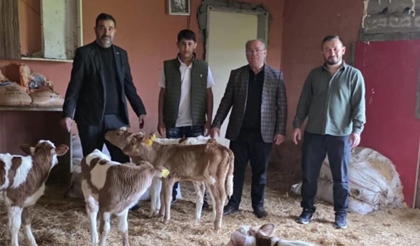 Silopi’de üreticiye yerinde destek