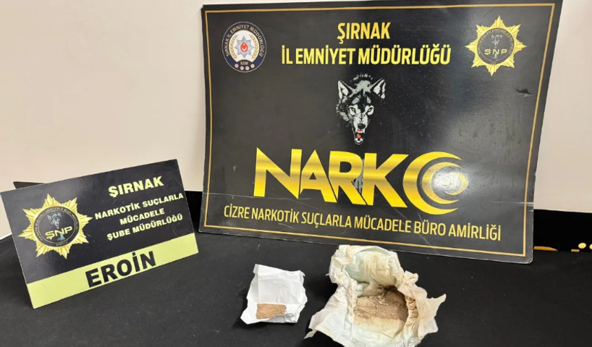 Cizre'de Akılalmaz Yöntem Eroini Bebek Bezine Gizlediler