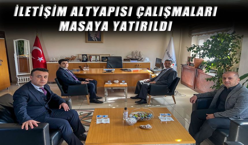 Şırnak Valisi Ekici’den Türk Telekom İl Müdürlüğüne ziyaret