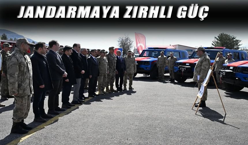 Şırnak’ta jandarmaya zırhlı güç, yeni araçlar tanıtıldı