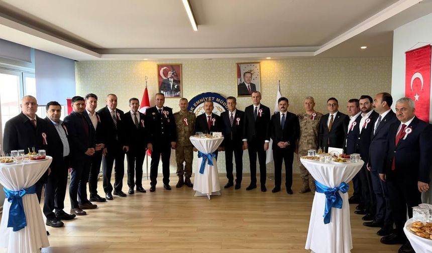 Şırnak’ta Polis Haftası Resepsiyonu Düzenlendi