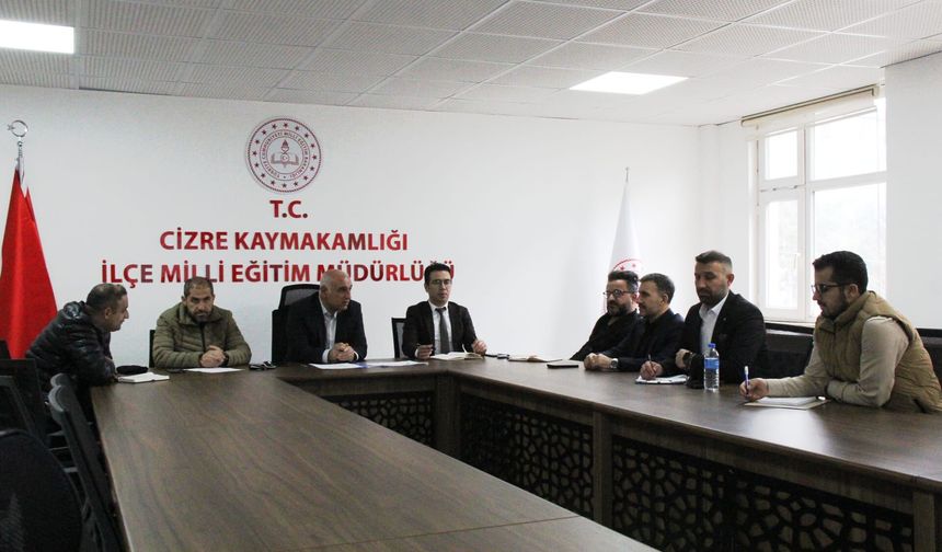 Cizre’de Okullarda İş Güvenliği Masaya Yatırıldı