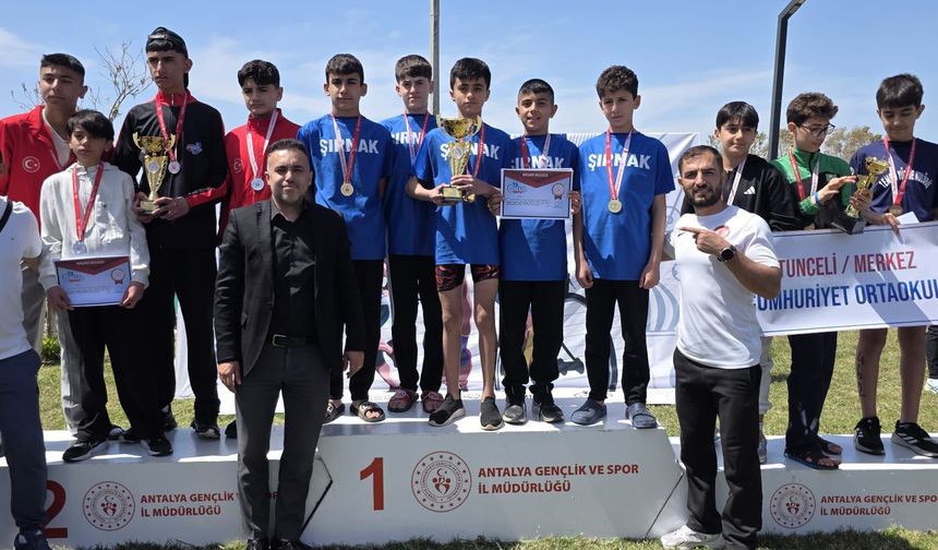 Deniz Yok Ama Şırnak deniz sporunda Şampiyon oldu