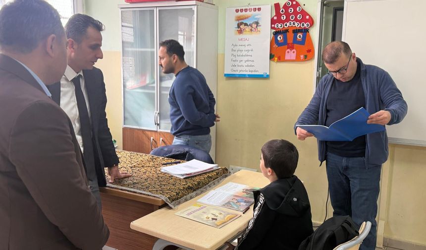 Cizre’de Özel Eğitimde Yerinde Denetim