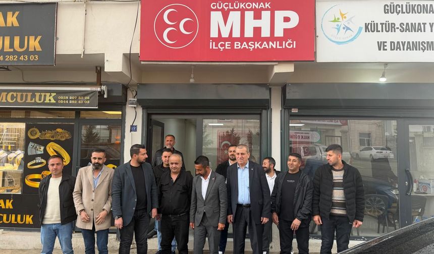 MHP Heyetinden Güçlükonak’a Çıkarma