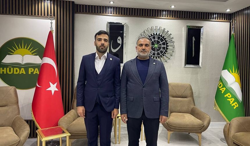 HÜDA PAR Şırnak merkez ilçe başkanlığında görev değişimi