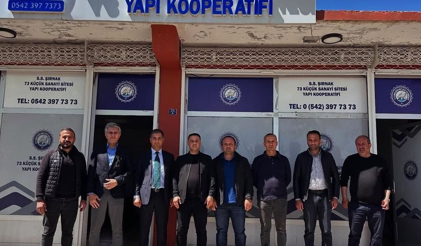 1 Mayıs’ta İl Müdürü Çetin’den Cizre Sanayisine Ziyaret