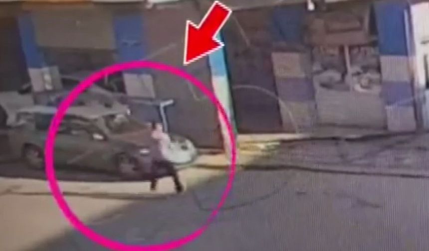 İş yerine pompalı tüfekle saldırı O anlar kamerada