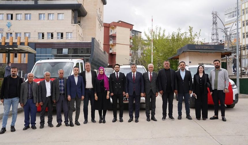 Şırnak Belediyesi Araç Filosunu Güçlendirdi