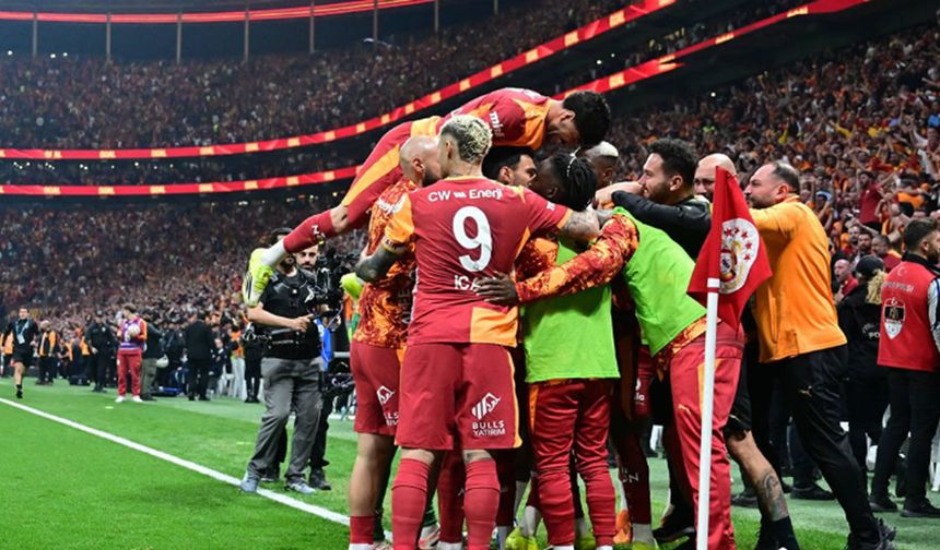 Galatasaray üst üste 4. kez şampiyon