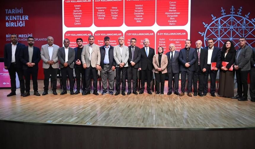Cizre, Tarihi Kentler Birliği Toplantısında Yerini Aldı