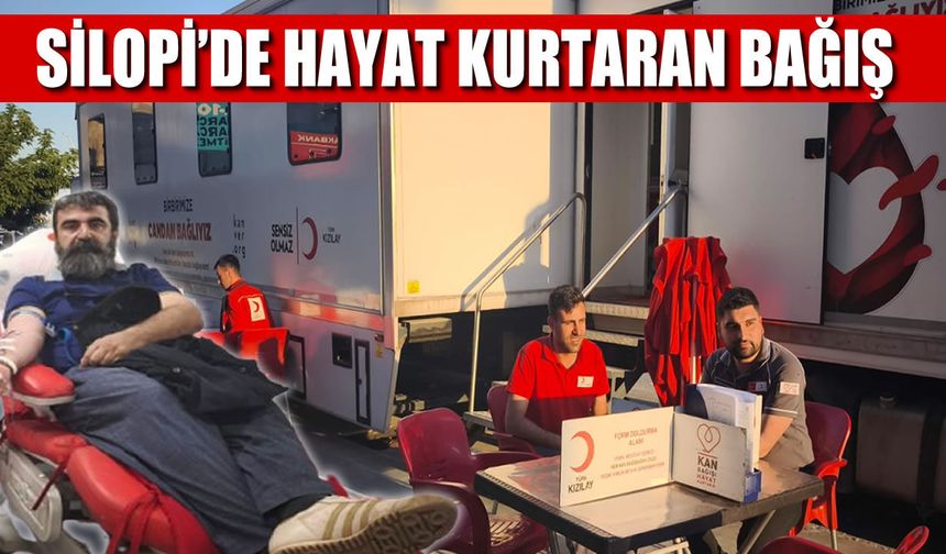 Silopi’de Kan Bağışı Seferberliği, Başkan Azizoğlu’ndan Vatandaşlara Çağrı