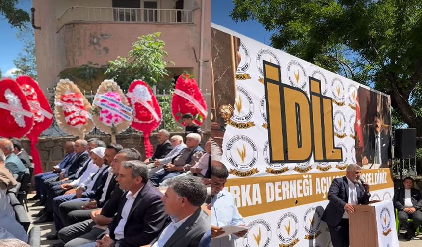 İdil’de Omerka Derneği Şubesi Açıldı, Federasyon Süreci Başladı