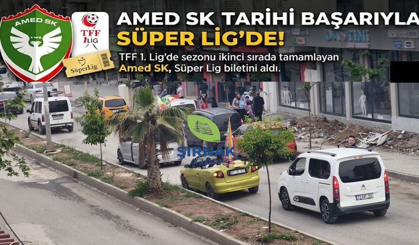 Amed SK tarihi başarıyla Süper Lig’de