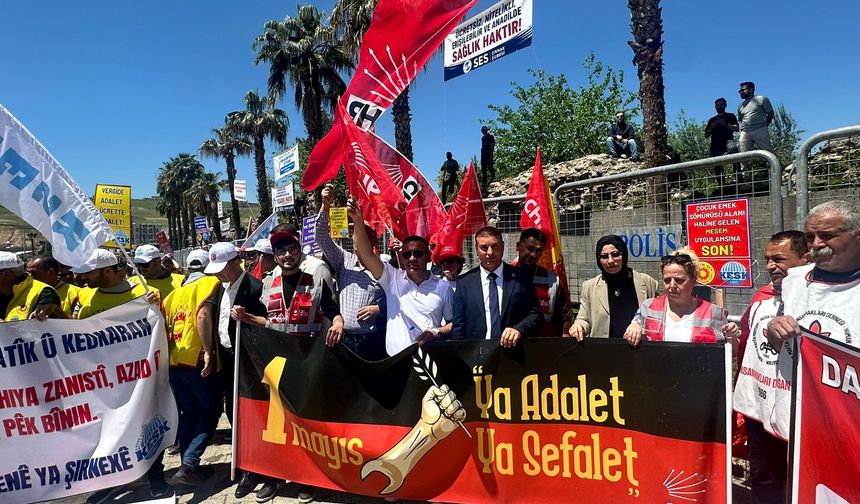 CHP Şırnak’tan 1 Mayıs’ta dikkat çeken açıklama