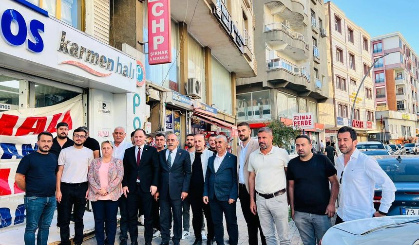 CHP Şırnak’tan 81 İlle Ortak Çıkış, "Bugün Daha Güçlüyüz!"