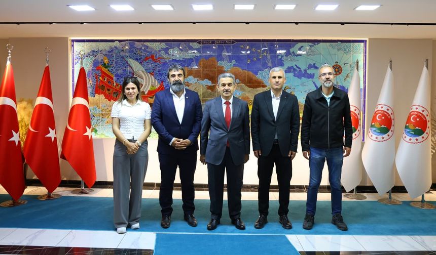 Şırnak Gazeteciler Cemiyeti'nden Vali Ekici'ye Ziyaret