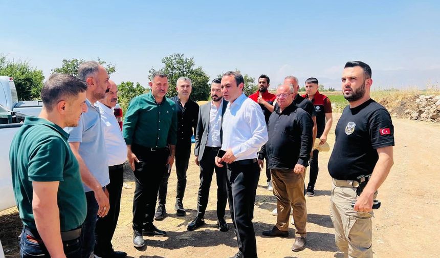 140 dönümlük emek kül oldu, yetkililer harekete geçti