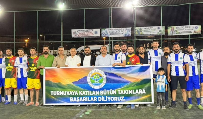 Silopi’de 6. Geleneksel Futbol Turnuvası Başladı
