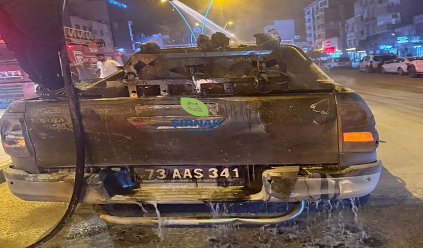 Silopi’de korkutan yangın