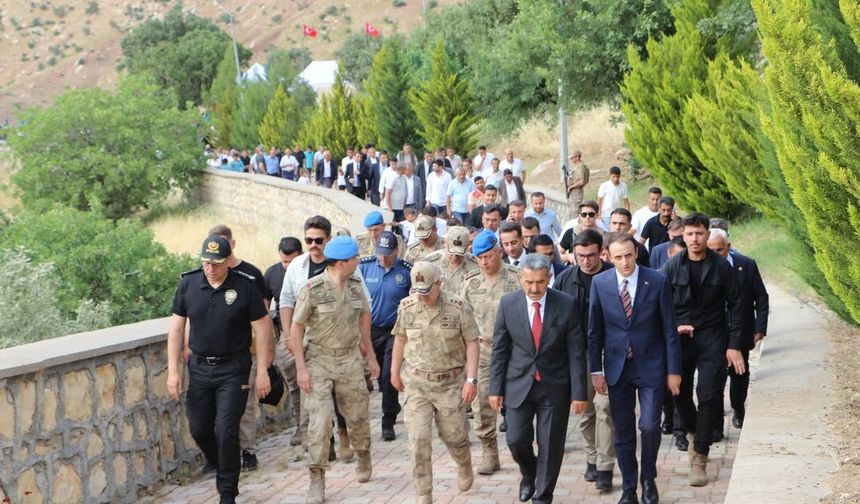 Çevrimli’de Şehitler İçin Anma Programı Düzenlendi
