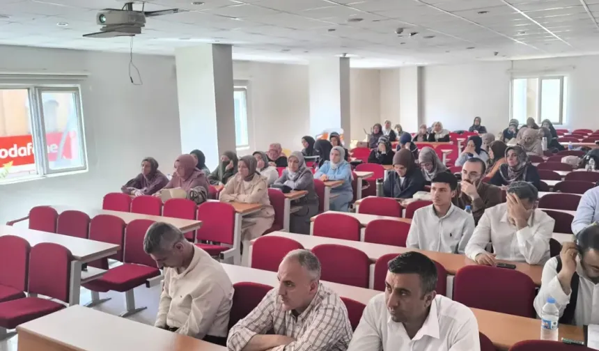 Cizre’de Yaz Kur’an Kursları Öncesi Eğitim Semineri
