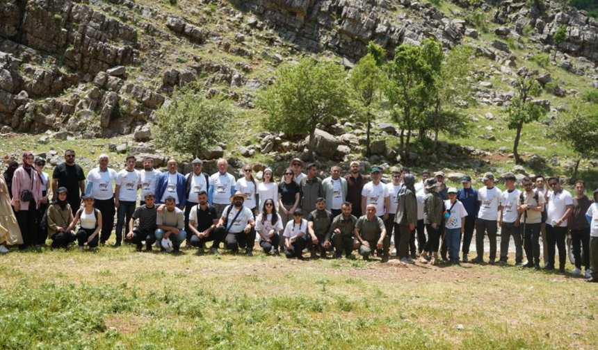 Şırnak’ın yüksek kesimlerinde görsel şölen