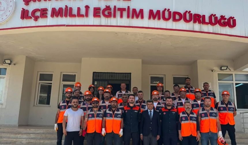 İdil MEM Personeline AFAD’dan Uygulamalı Eğitim