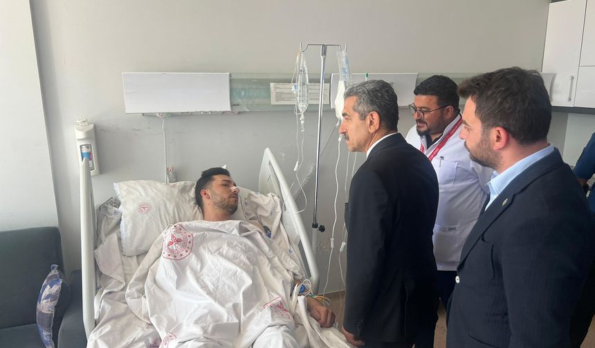 Vali Birol Ekici’den Şırnak Devlet Hastanesi’ne Ziyaret