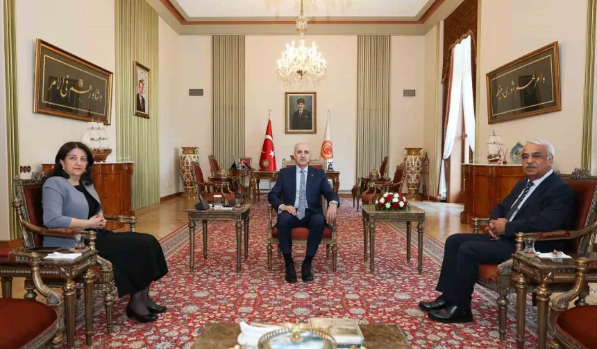 Kurtulmuş’tan DEM Parti Heyetine Kabul