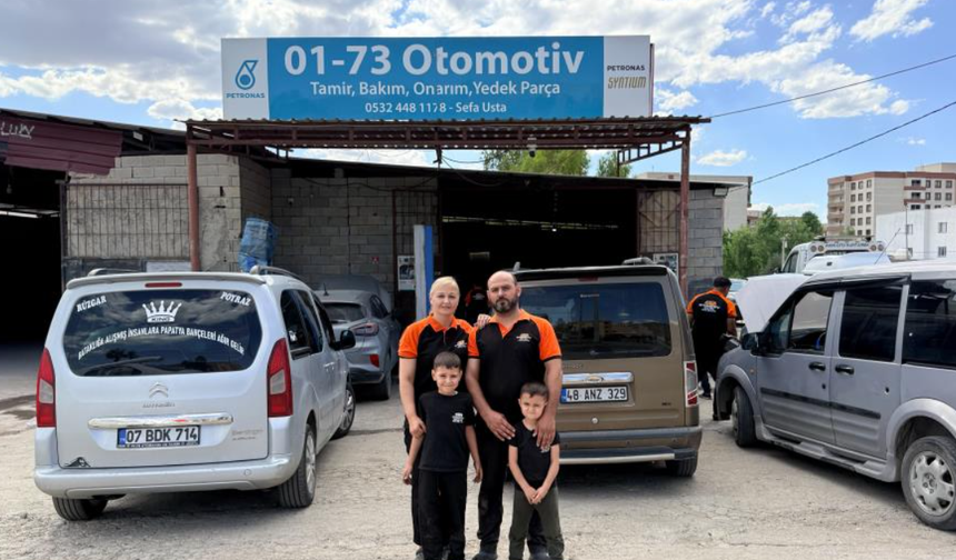 Şırnak’ta Kadın Motor Ustası Azmiyle Takdir Topladı