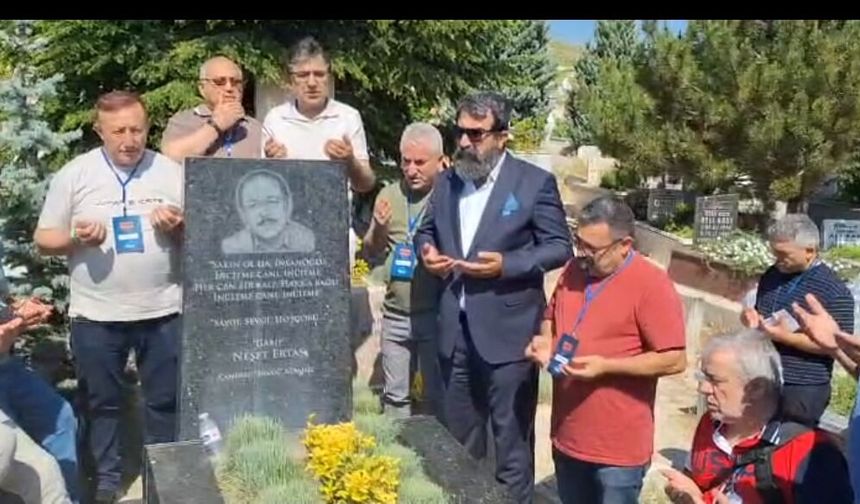 Bozkırın Tezenesi Neşet Ertaş’a Vefa Ziyareti