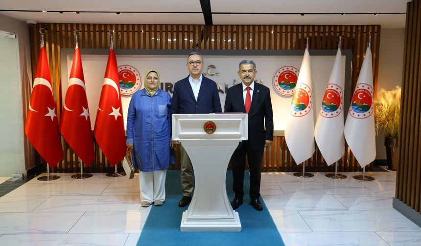 Hayrettin Güngör’den Vali Ekici’ye Ziyaret