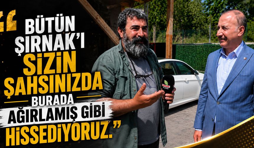 Isparta Valisi Erin’den Şırnak’a vefa dolu sözler