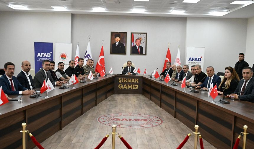 Şırnak’ta Orman Yangınlarına Karşı Ortak Mücadele