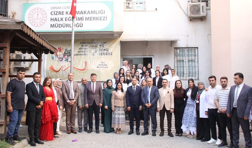 Cizre’de Hayat Boyu Öğrenme Haftası Coşkuyla Kutlandı