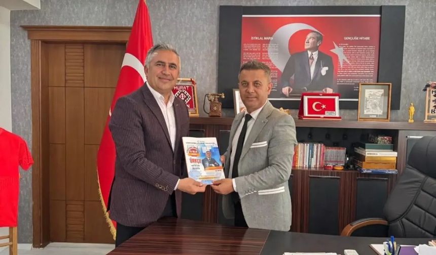 Eğitimci Yazar Ali Aytış’tan Müdür Bilen’e Ziyaret