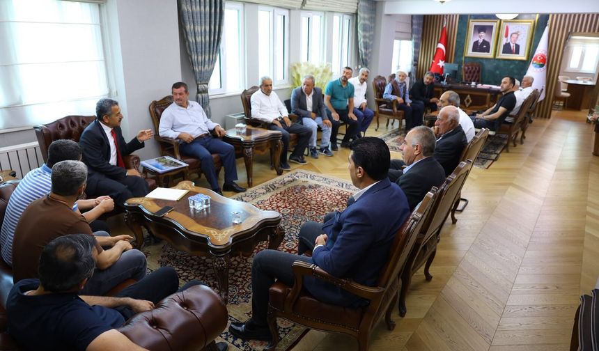 Vali Ekici “Köy ve mahallelerimizin sesi sizlersiniz”