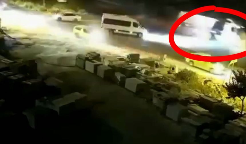 3 kişinin öldüğü kazanın görüntüleri ortaya çıktı