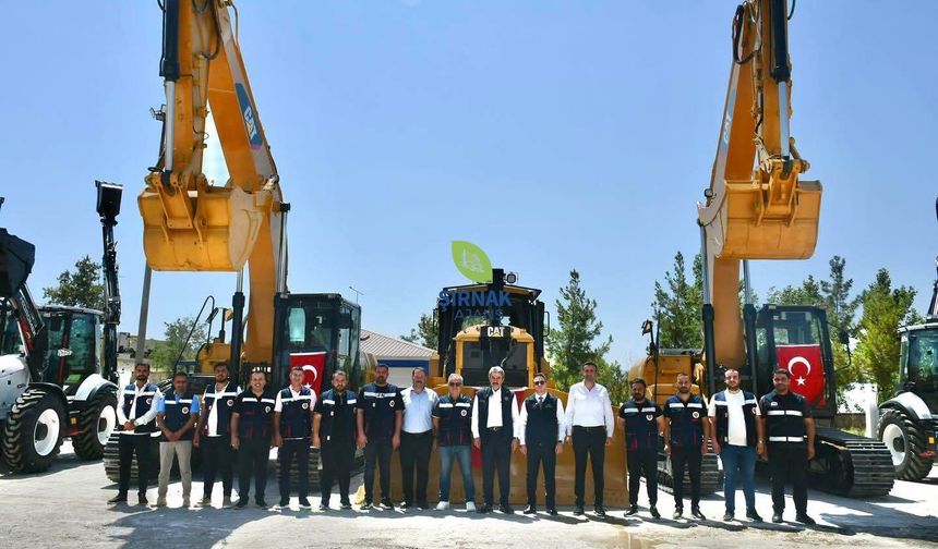 Şırnak’ta araç filosu güçleniyor