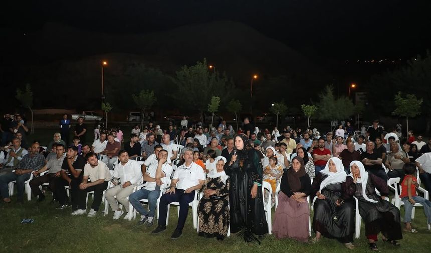 Cizre'de Halk Buluşmaları Devam Ediyor