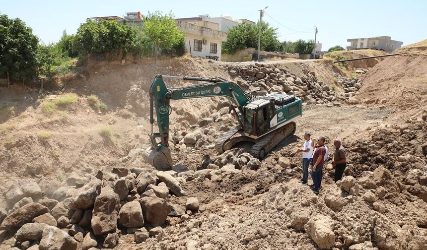 DSİ ve Cizre Belediyesi'nden Ortak Islah Çalışması