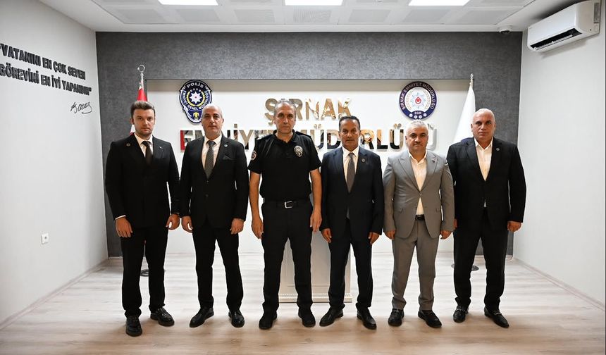 EMŞAV Heyeti, Şırnak Emniyeti'nde