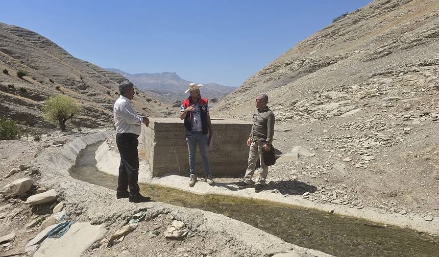 Şırnak'ta GAP Destekli Sulama Projesinde Saha Kontrolü