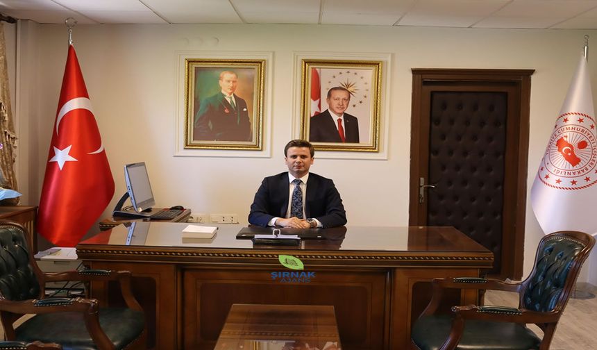 Şırnaklı hemşehrimizin ilk kaymakamlık görev yeri belli oldu