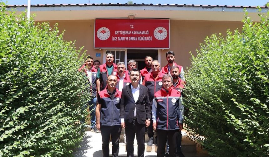 Beytüşşebap'ta Yeni Kaymakam İlk İncelemelerini Yaptı