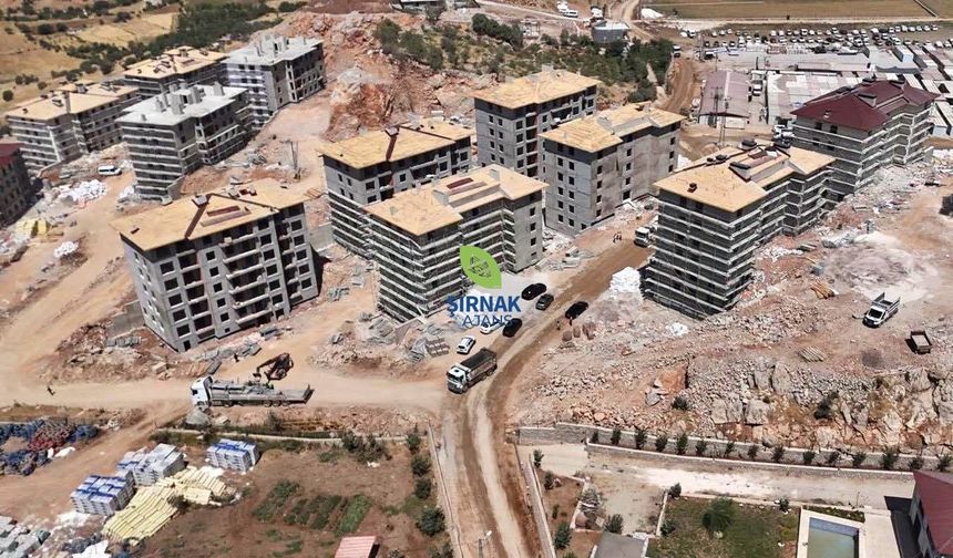 Şırnak’ta dev konut projesi yükseliyor