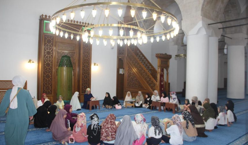 Cizre'de yaz Kuran kurslarına yoğun ilgi