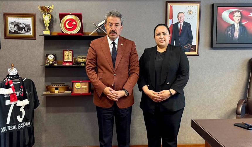 Cizre’nin eski kaymakamından Tatar'a ziyaret